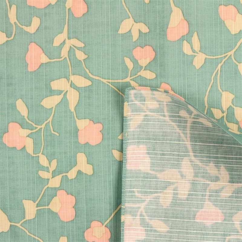 Flowered Japanese Furoshiki - 35.4x35.4