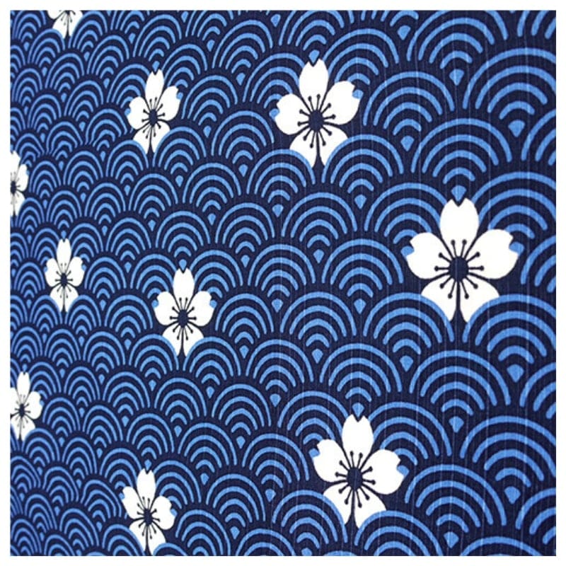 Furoshiki Cloth – Seigaiha Pattern – 28x28