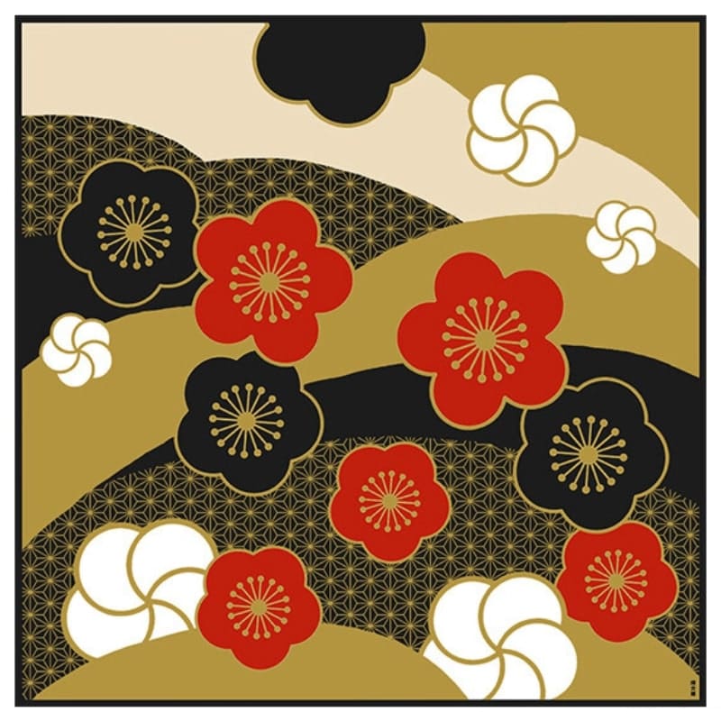 Furoshiki Cloth – Ume Nishiki – 35x35