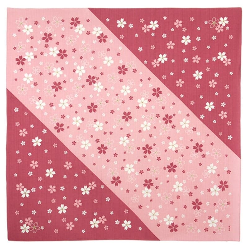 Furoshiki Japonais Cherry Blossoms - 90x90 cm - 90cm x 90cm