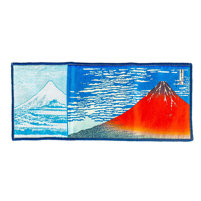 Glasses Cloth - Hokusai Red Fuji