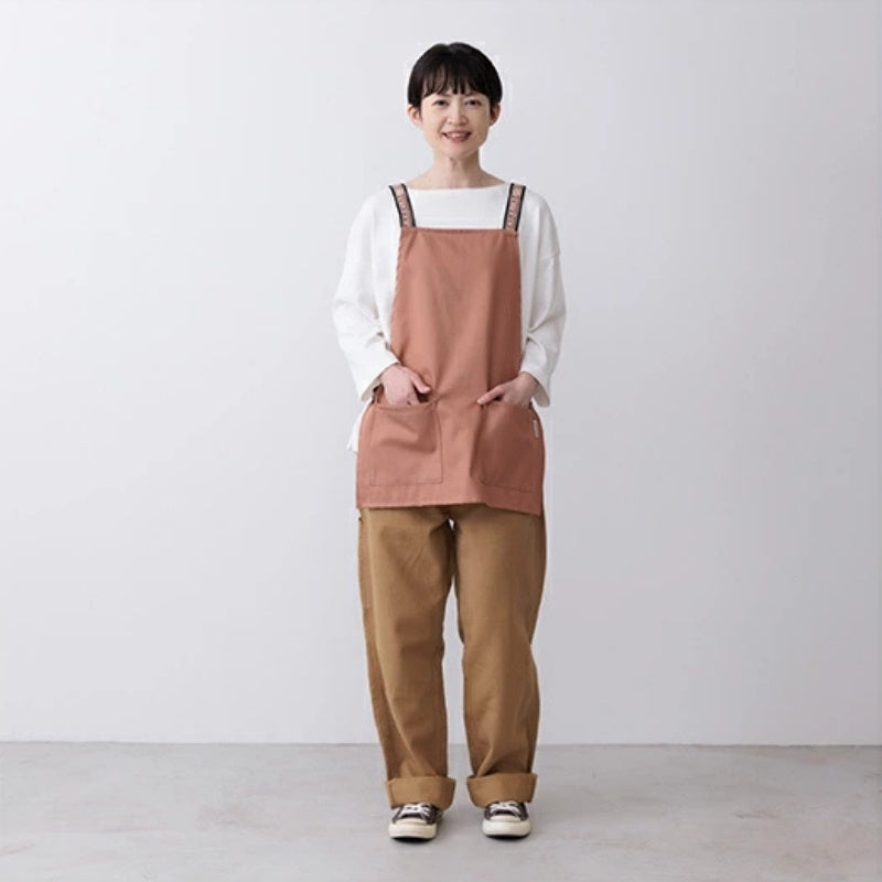 Japanese Apron – Short Terracotta