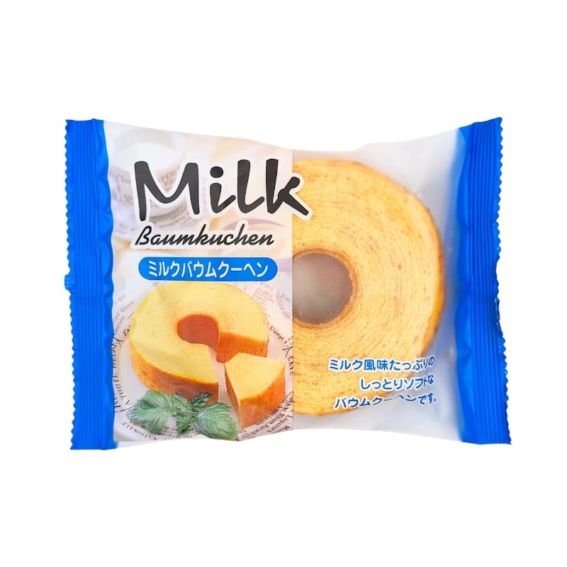 Japanese Baumkuchen Cake - Milk