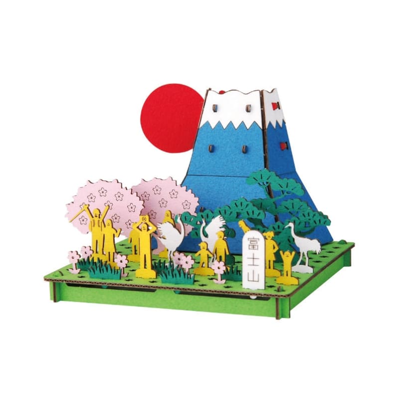 Japanese Cardboard Craft Kit – Mount Fuji