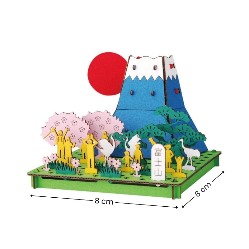 Japanese Cardboard Craft Kit – Mount Fuji