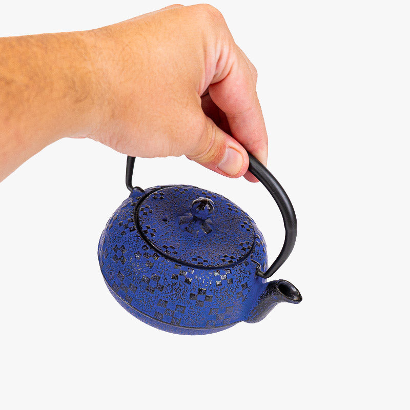 Japanese Cast Iron Teapot – Tetsubin Indigo