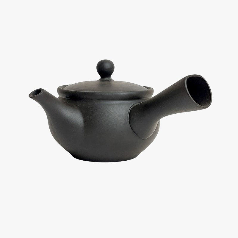 Japanese Ceramic Teapot - Kyusu Black