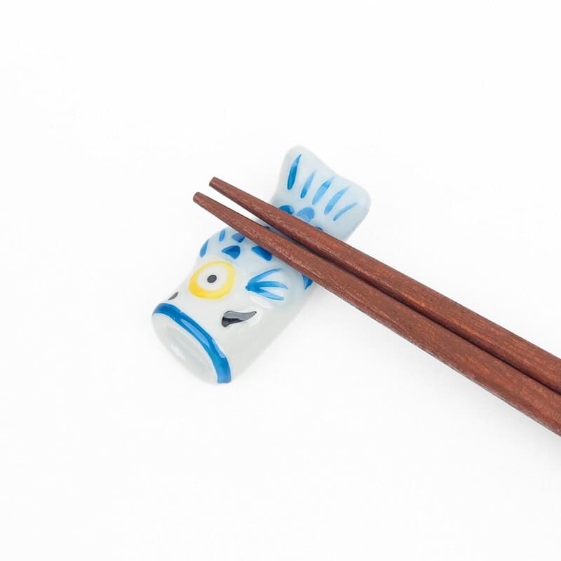 Japanese Chopstick Rest – Koinobori Blue