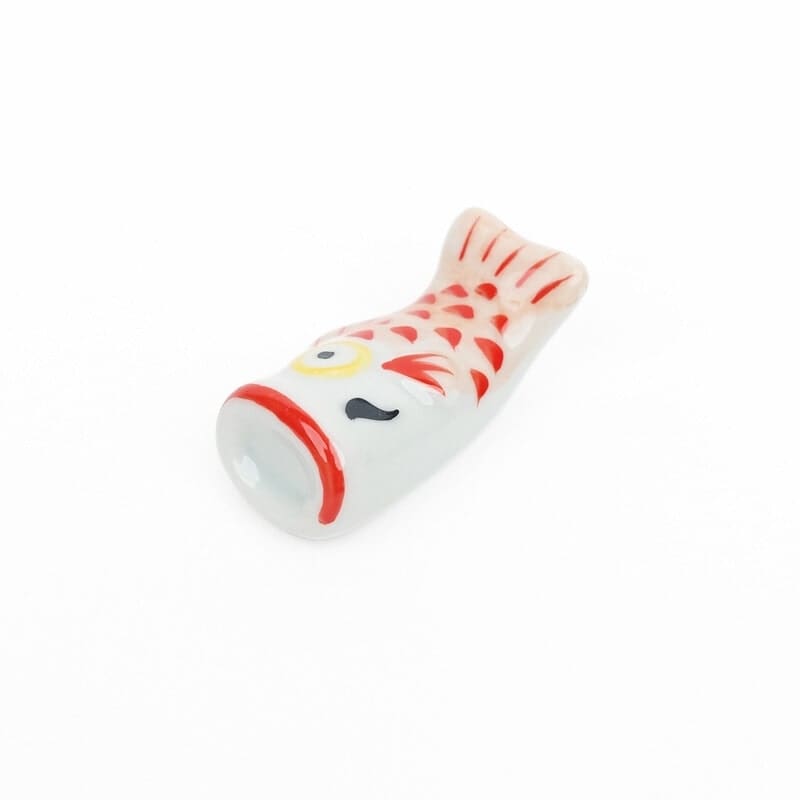 Japanese Chopstick Rest – Koinobori Red