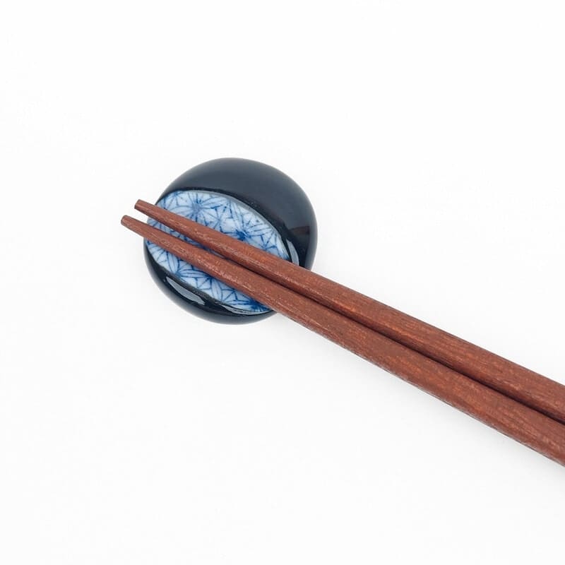 Japanese Chopstick Rest – Minoyaki Blue