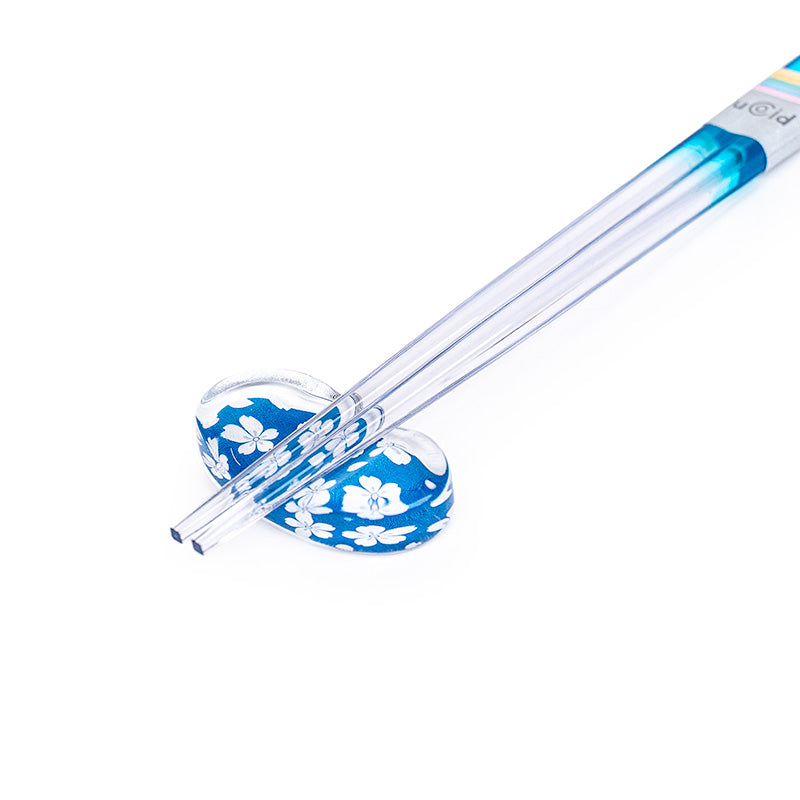 Japanese Chopsticks - Blue Sakura Resin