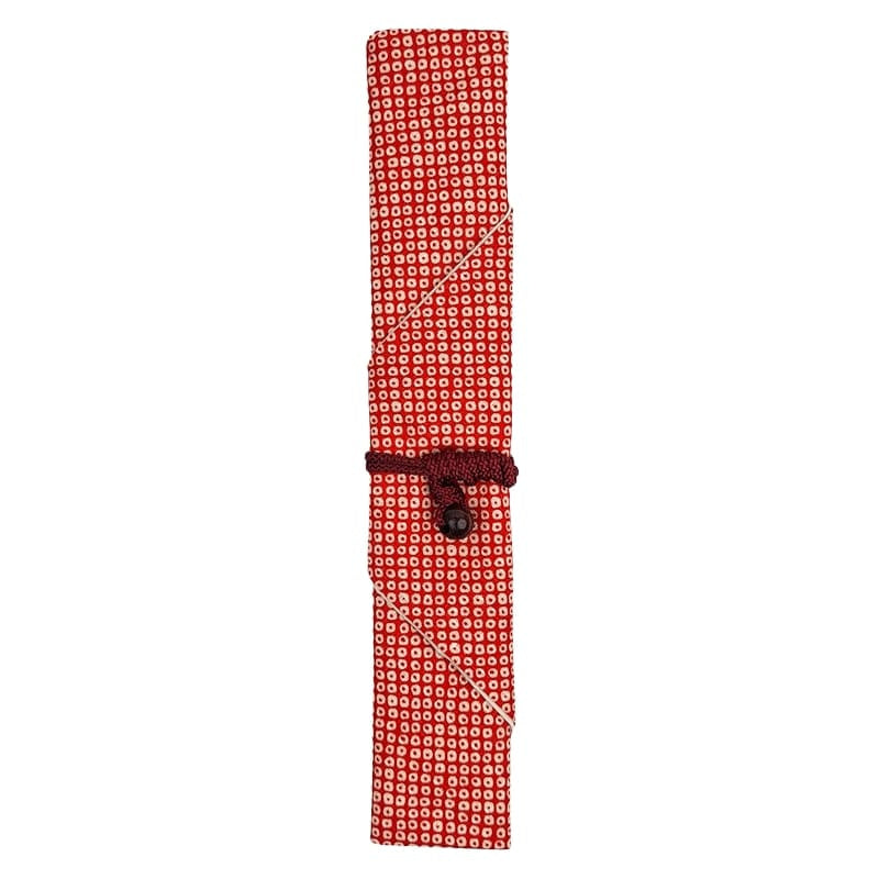 Japanese Chopsticks Case – Kanoko Red