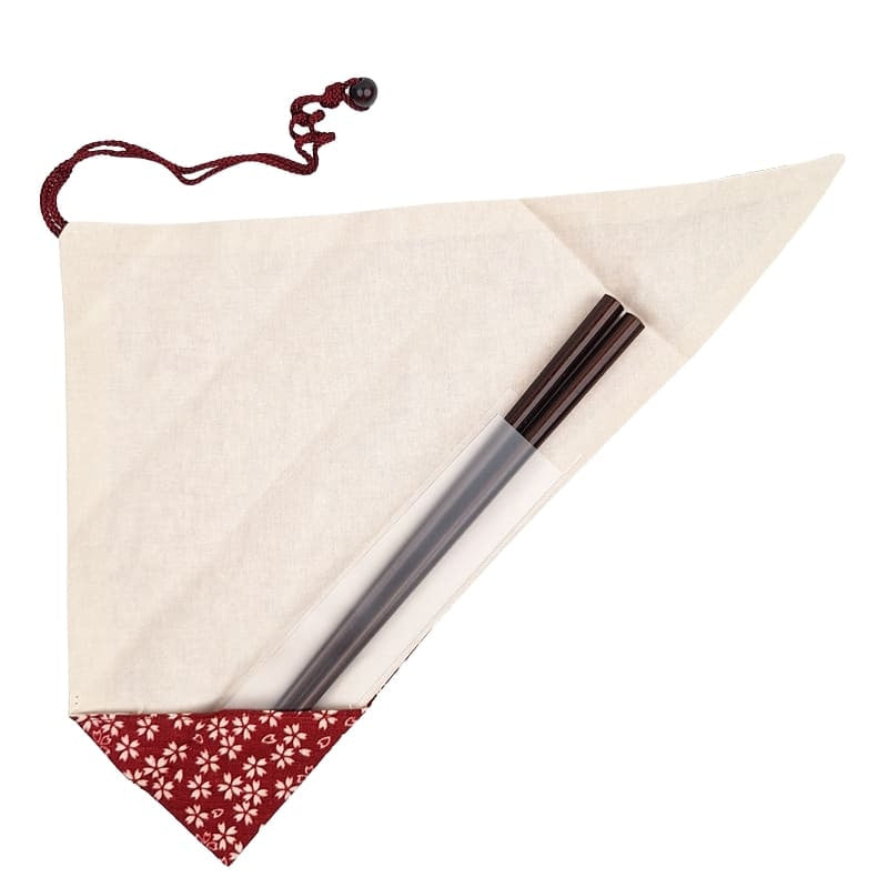 Japanese Chopsticks Case – Sakura Red