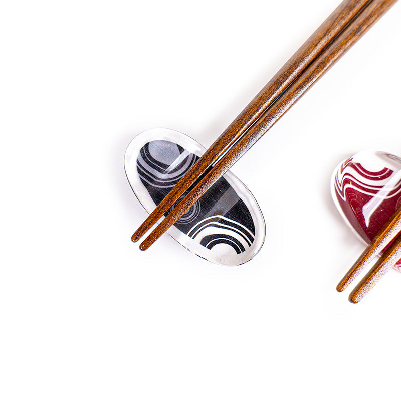 Japanese Chopsticks Duo - Uzumaki & Rests