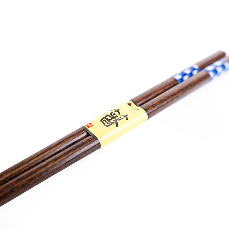 Japanese Chopsticks - Indigo Ichimatsu