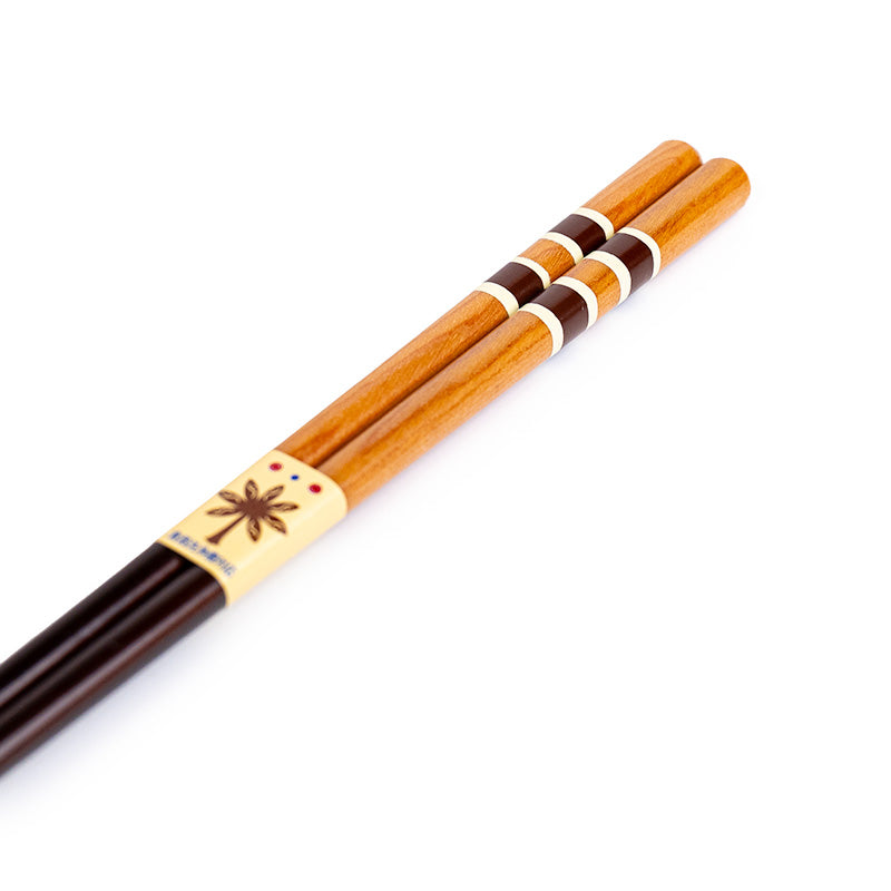 Japanese Chopsticks - Natural Wood & Rest