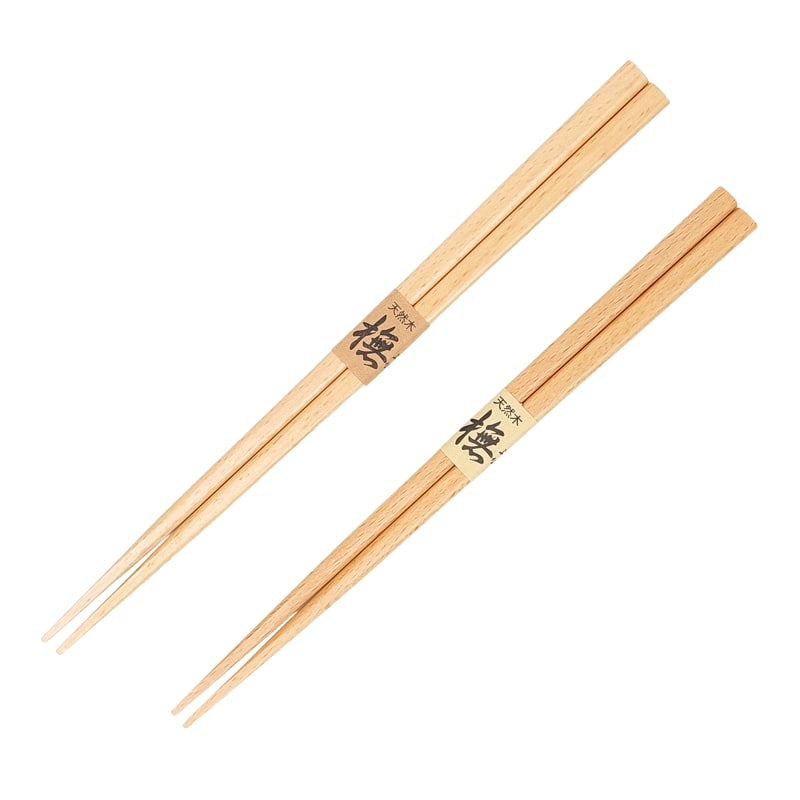 Japanese Chopsticks Set - Beech Wood