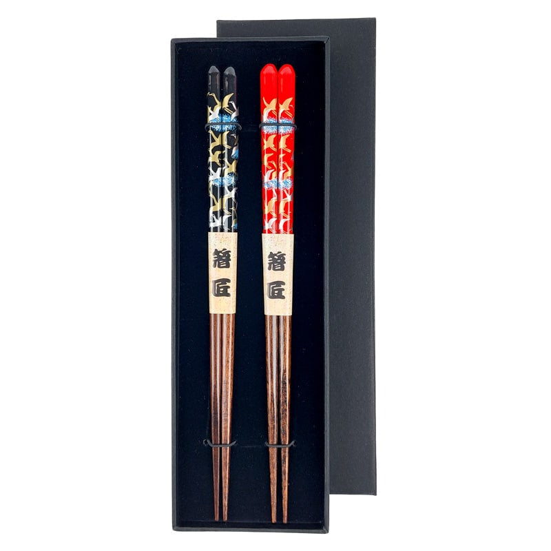 Japanese Chopsticks Set - Tsuru