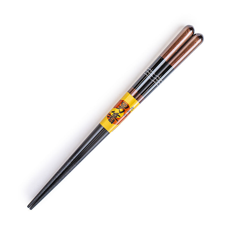 Japanese Chopsticks - Thick Bronze & Silver