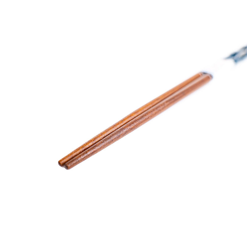 Japanese Chopsticks - Wavy Blue Sakura
