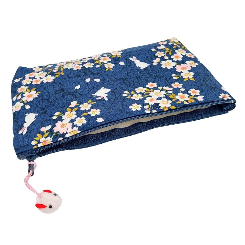 Japanese Clutch – Usagi Sakura Blue