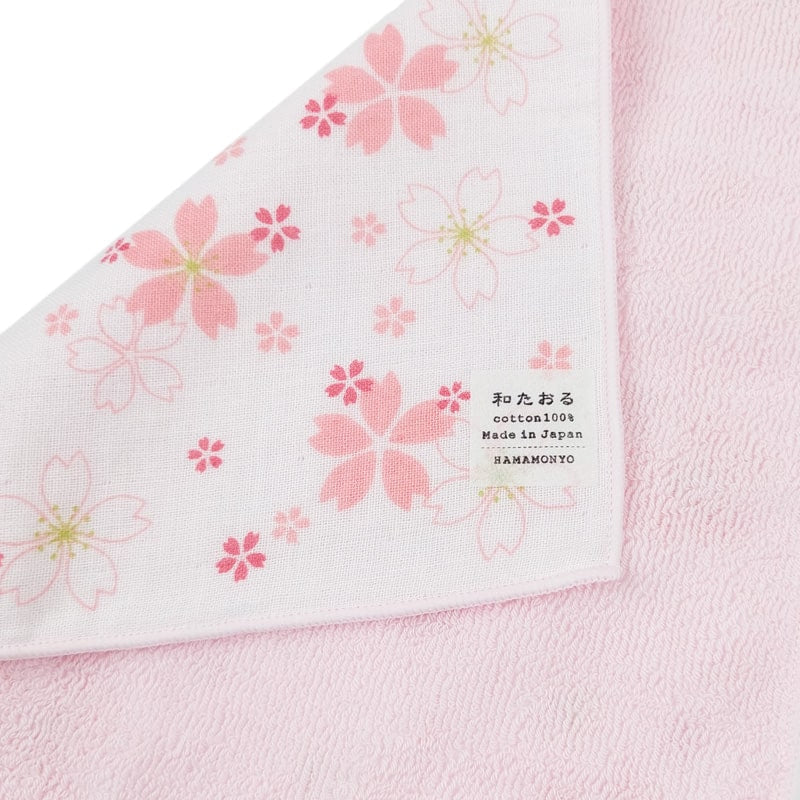 Japanese Cotton Tea Towel - Sakura