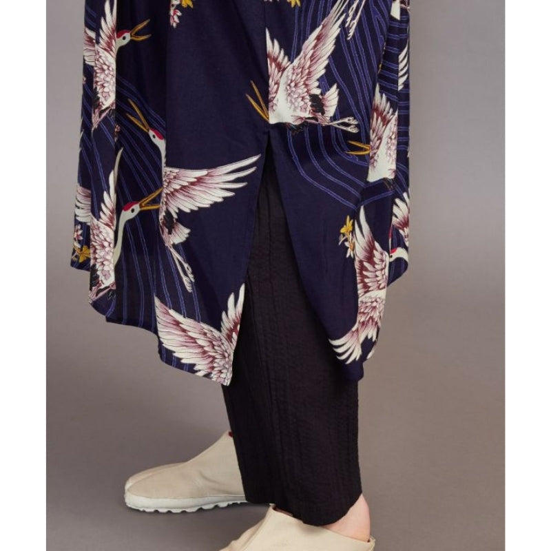 Japanese Crane Dress One Size