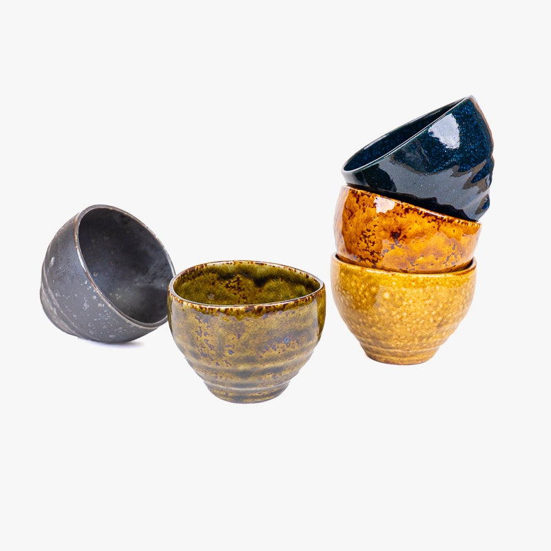 Japanese Cup Set – Hannari 5 Pieces