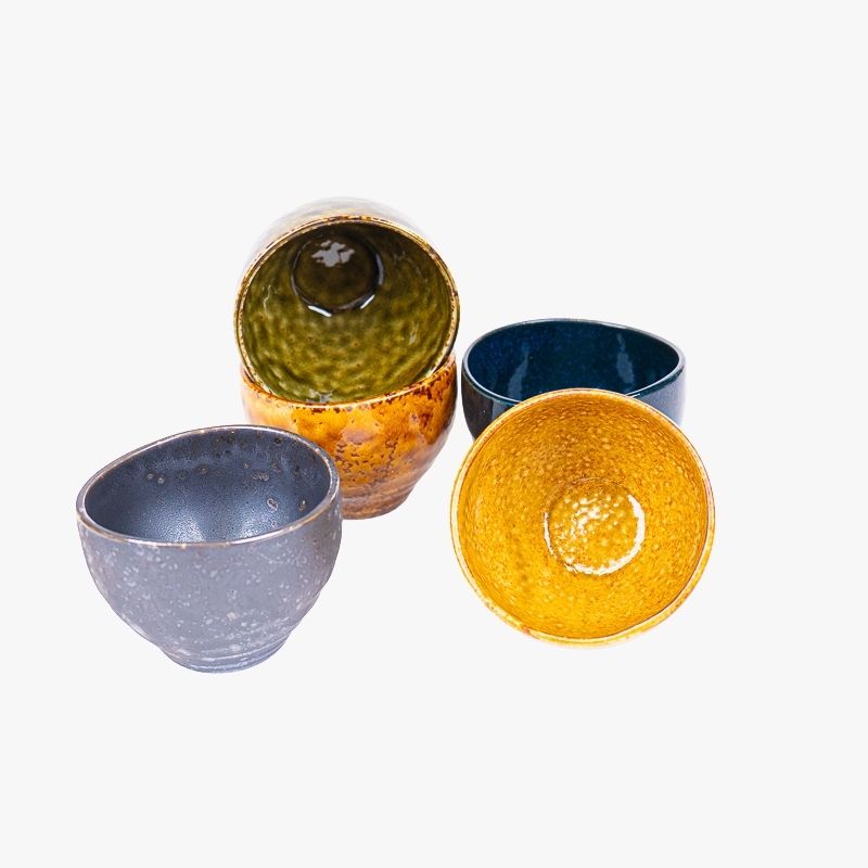 Japanese Cup Set – Hannari 5 Pieces