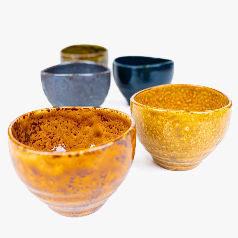 Japanese Cup Set – Hannari 5 Pieces