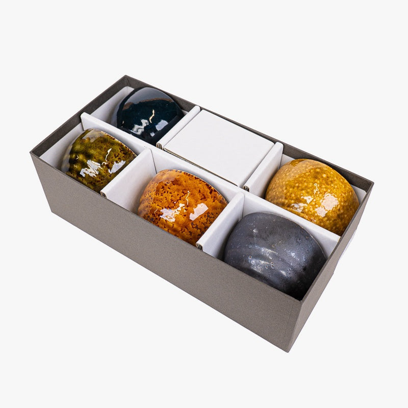 Japanese Cup Set – Hannari 5 Pieces