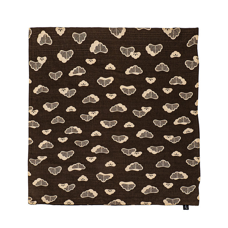 Japanese Cushion Cover - Matsu Brown 20x20
