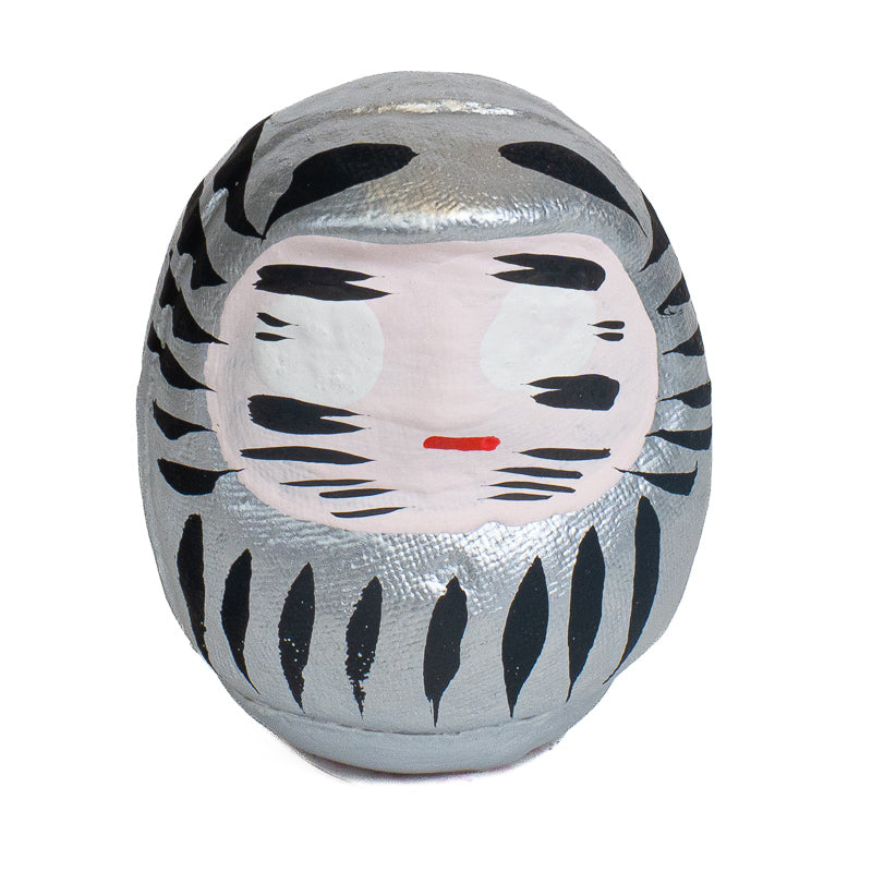 Japanese Daruma 6 cm - Multiple Colours Silver