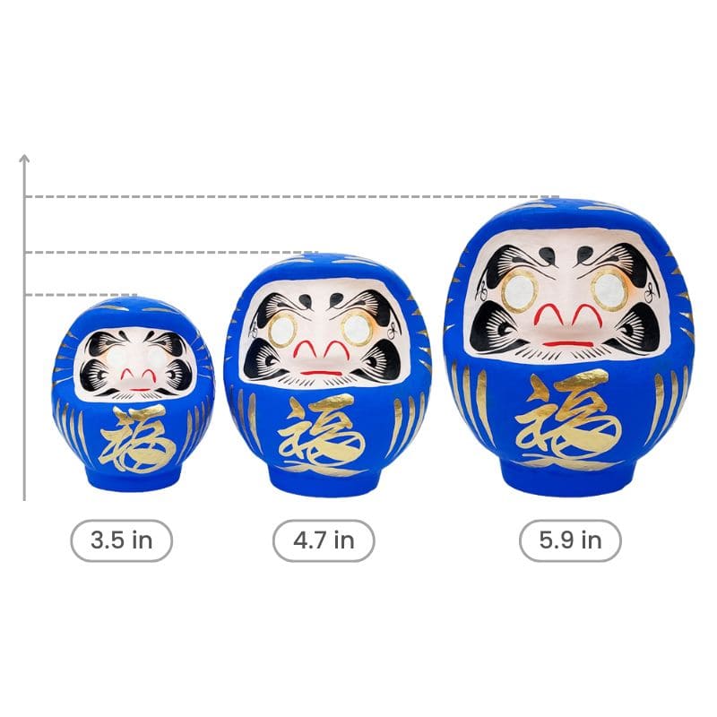 Japanese Daruma - Blue