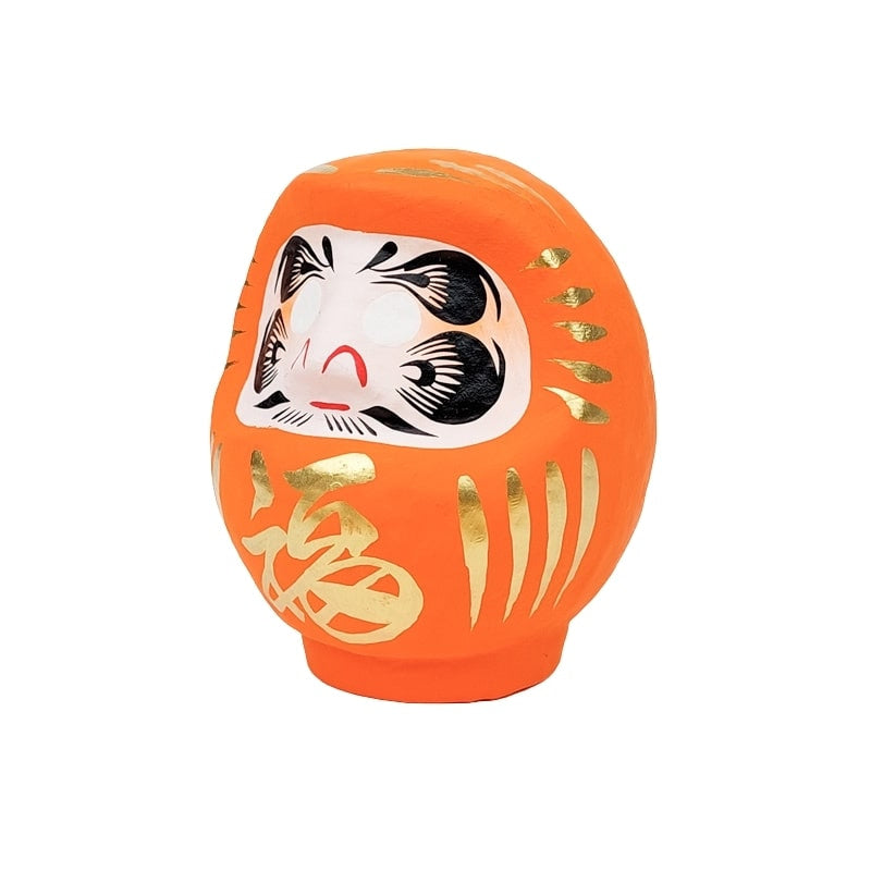 Japanese Daruma - Orange