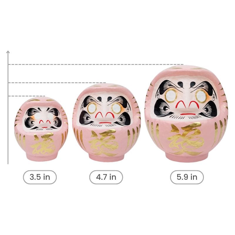 Japanese Daruma - Pink