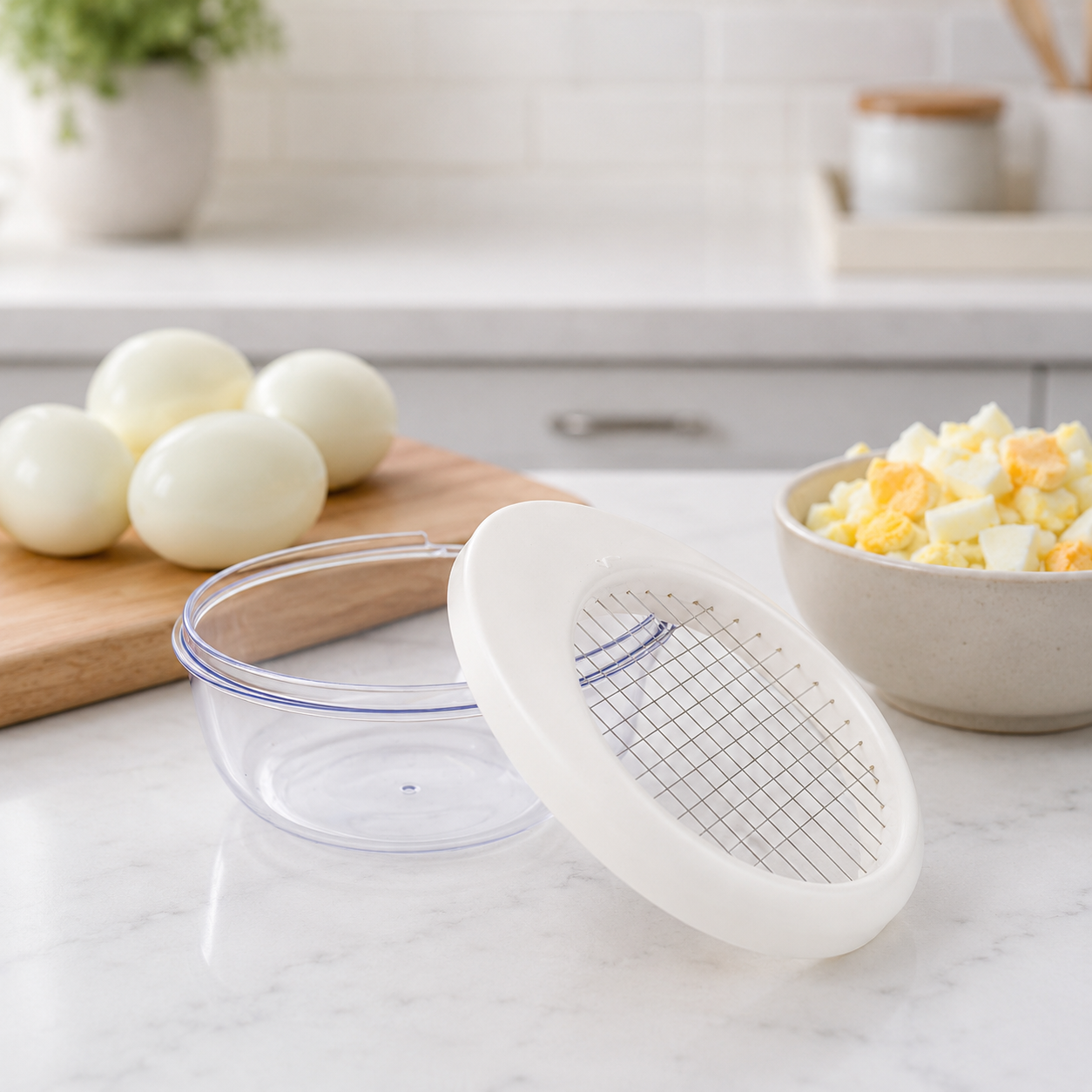 Japanese Egg Cutter with Bowl