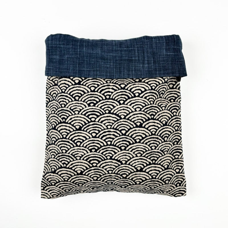 Japanese Fabric Pouch - Seigaiha