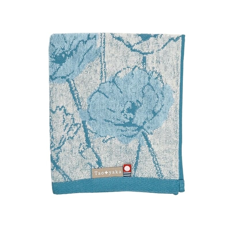 Japanese Face Towel – Poppy