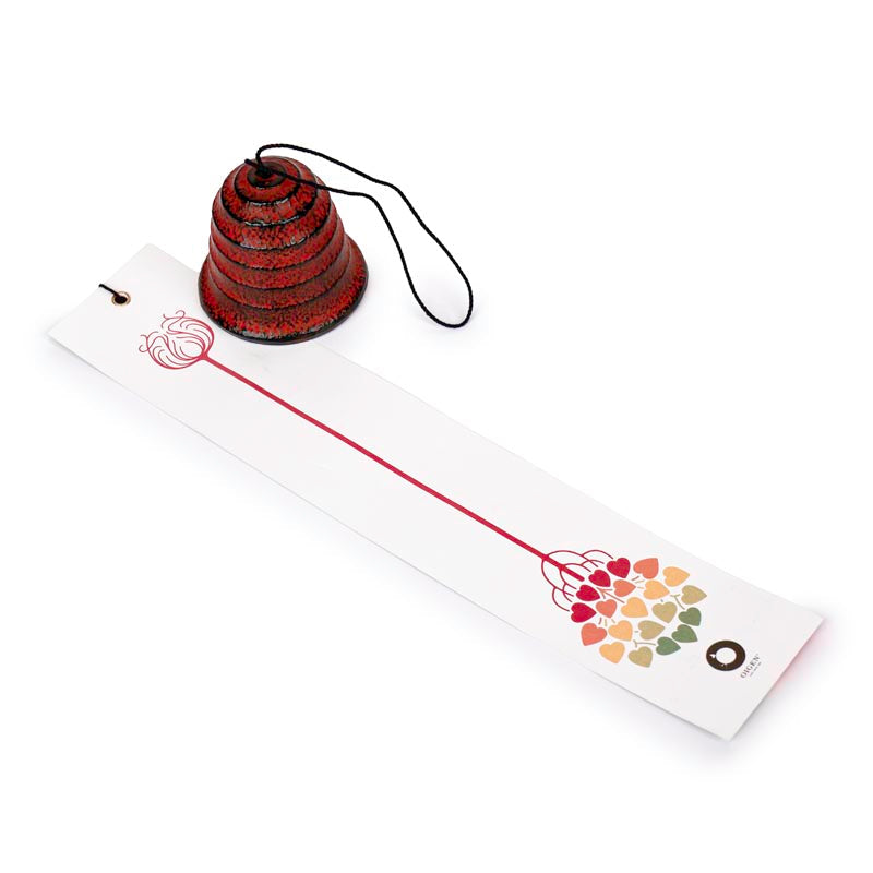 Japanese Fūrin Wind Bell – Hamon Cast Iron Orange