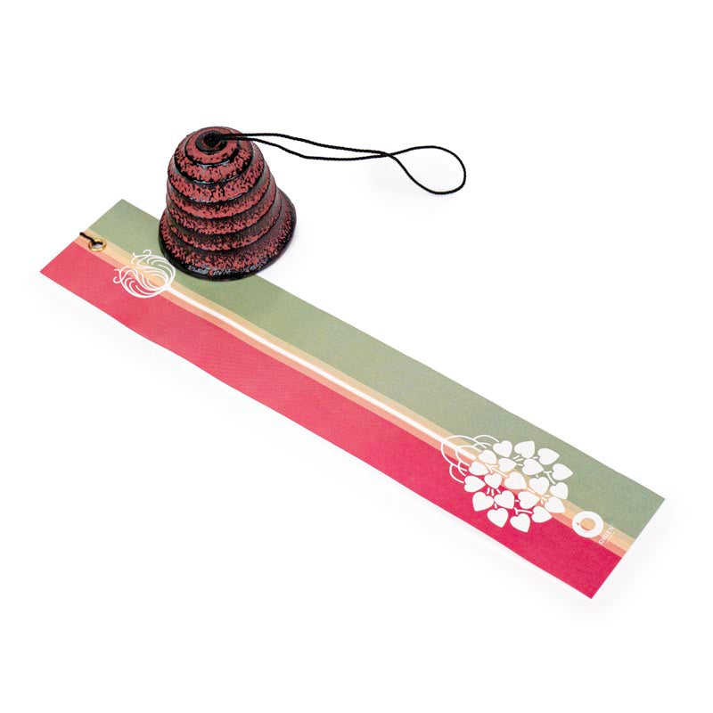 Japanese Fūrin Wind Bell – Hamon Cast Iron Pink