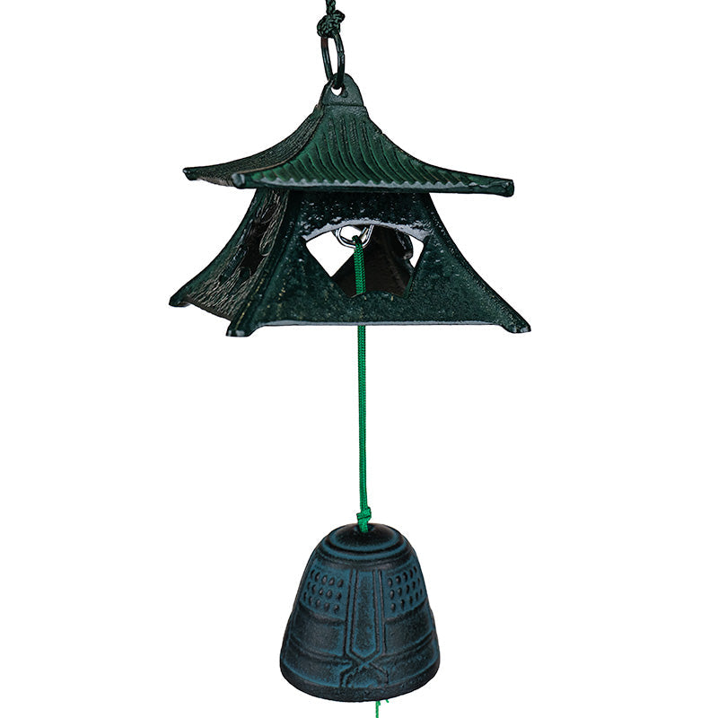 Japanese Fūrin Wind Bell – Nanbu Cast Iron & Temple Pavilion