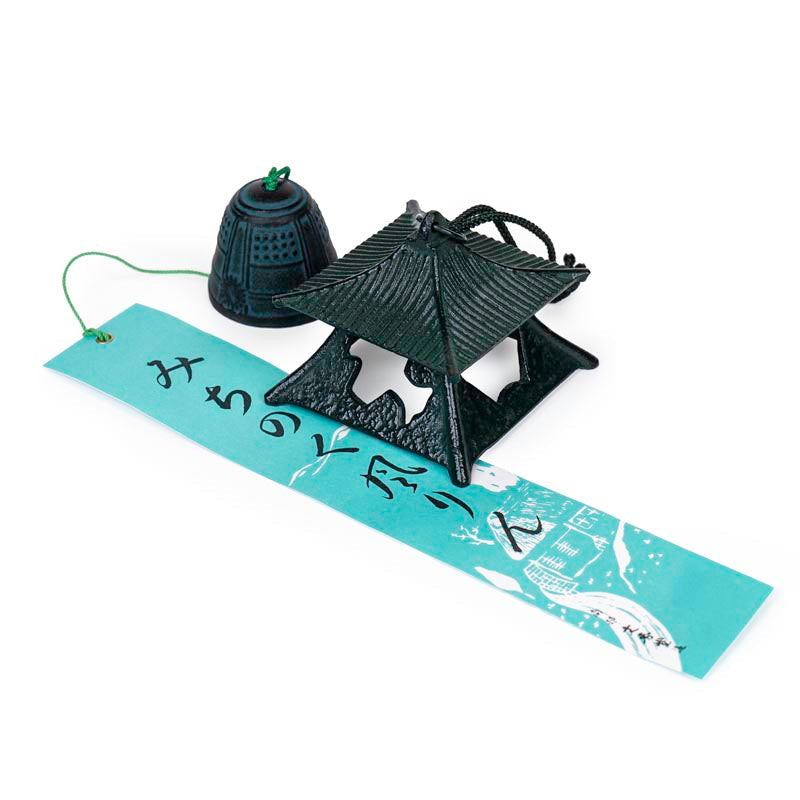 Japanese Fūrin Wind Bell – Nanbu Cast Iron & Temple Pavilion