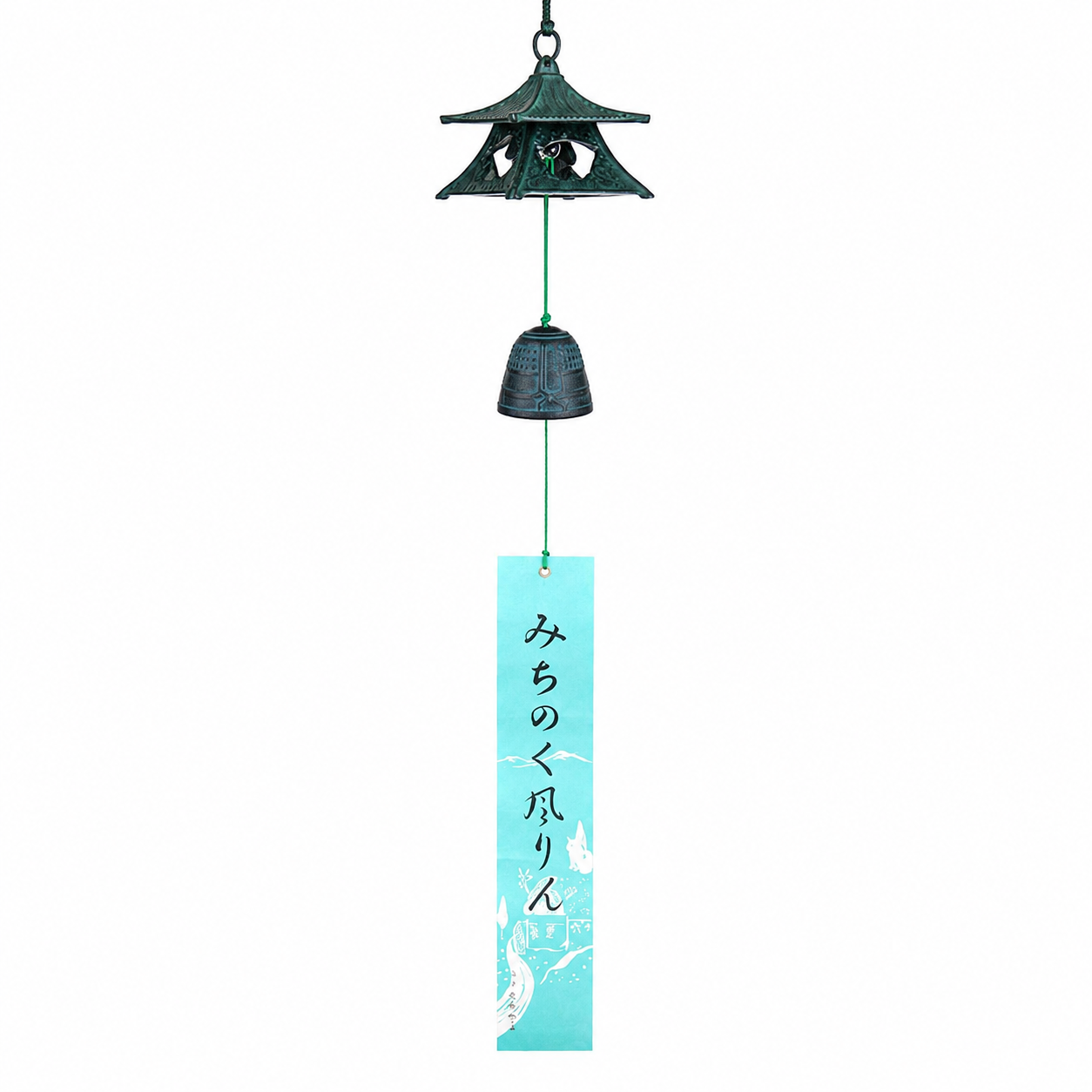 Japanese Fūrin Wind Bell – Nanbu Cast Iron & Temple Pavilion