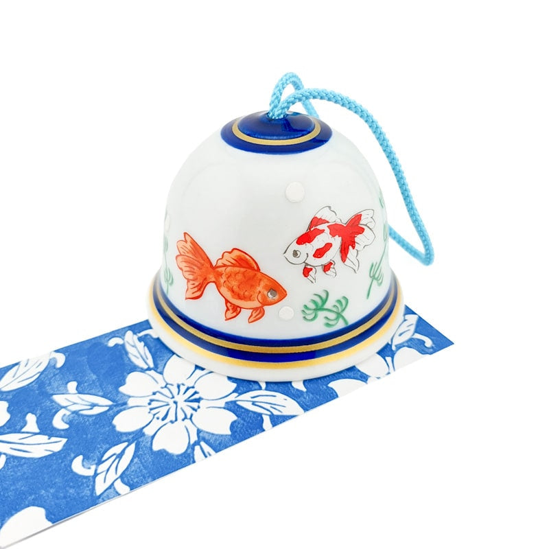 Japanese Furin Wind Chime - Porcelain