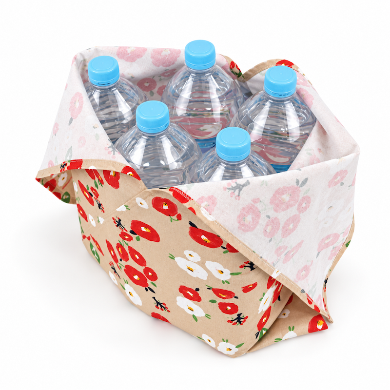 Japanese Furoshiki Bag - Camellia