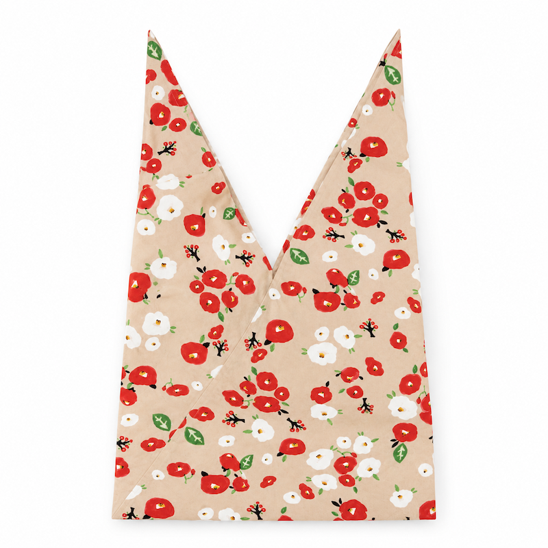 Japanese Furoshiki Bag - Camellia