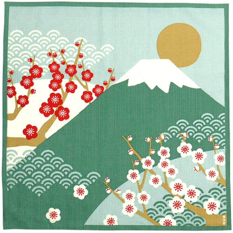 Japanese Furoshiki - Umemi - 19.7x19.7