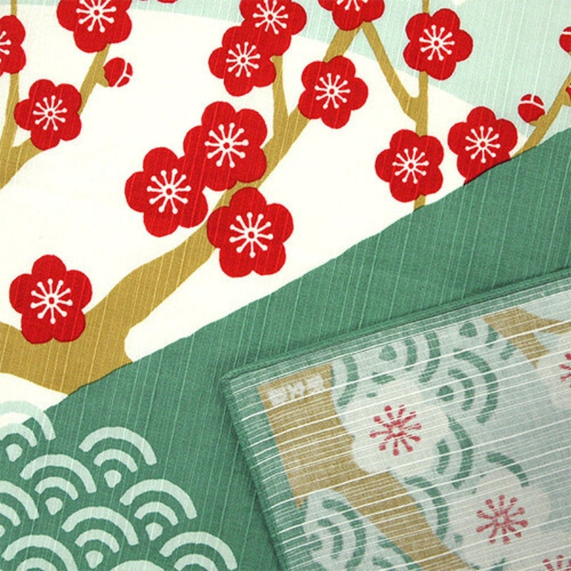 Japanese Furoshiki - Umemi - 19.7x19.7