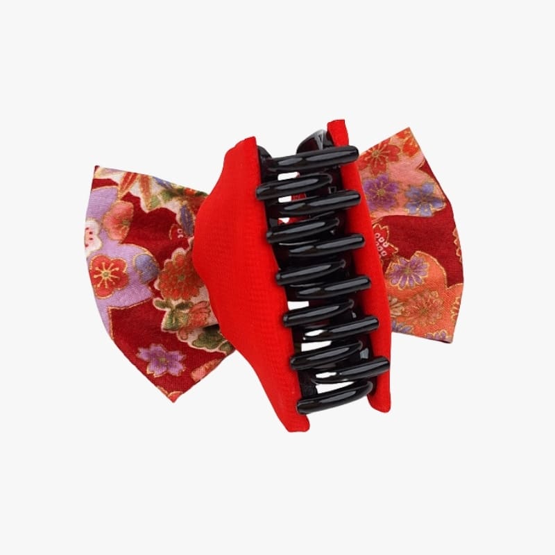 Japanese Hair Clip – Red Ribbon